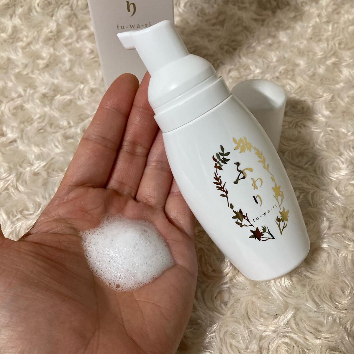 ちゃんぶぅ 投稿ある方フォロバします💕 on LIPS 「ナノエッグ 薬用育毛剤 ふわり50ml🥚密着泡で美しくハリコシ..」(2枚目)