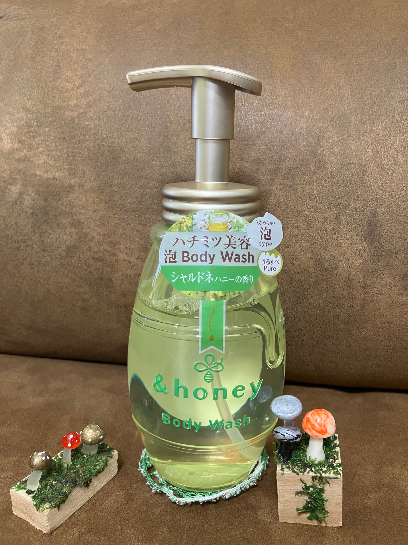 ピュアモイスト 泡ボディウォッシュ/&honey/ボディソープを使ったクチコミ(1枚目)