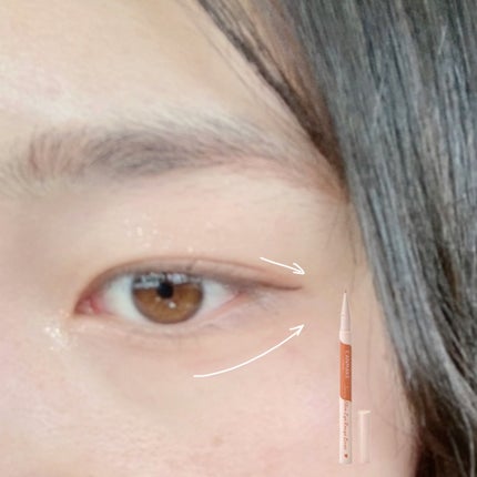 ラスティングリキッドライナー/キャンメイク/リキッドアイライナーを使ったクチコミ(3枚目)