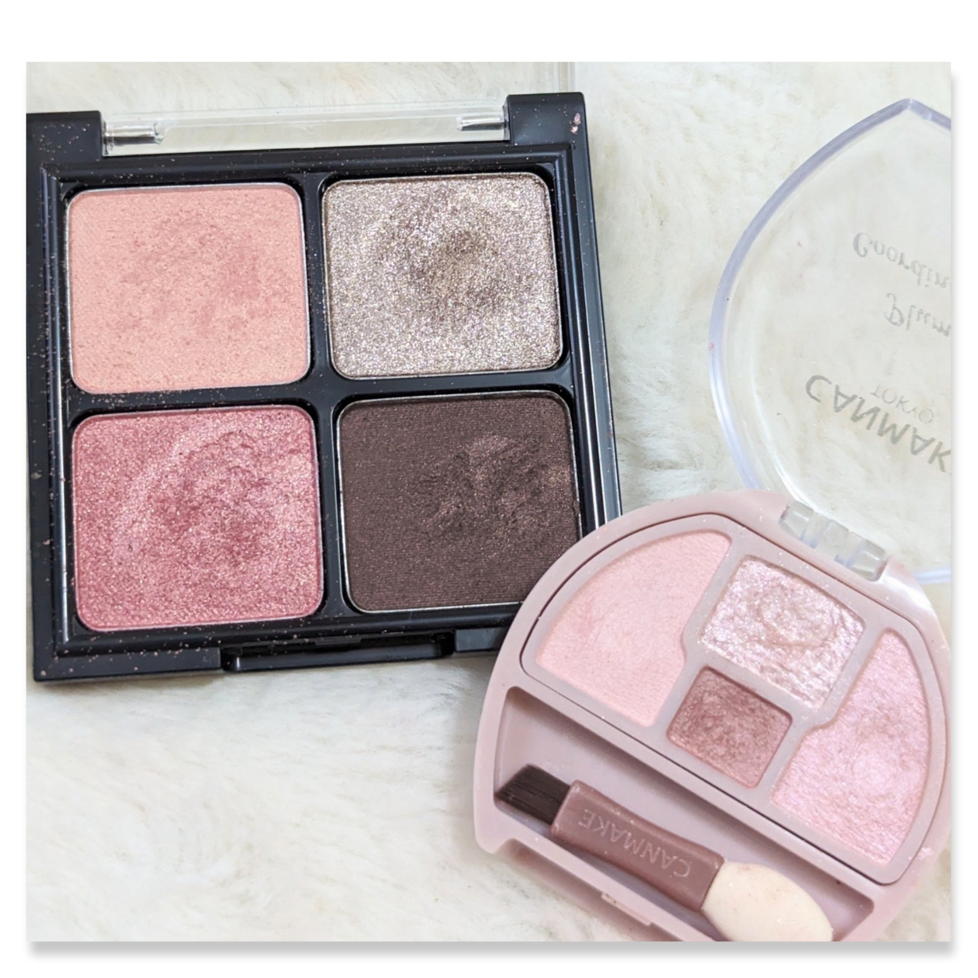 サテンフィットアイシャドウ/HOLIKA HOLIKA/アイシャドウパレットを使ったクチコミ（3枚目）