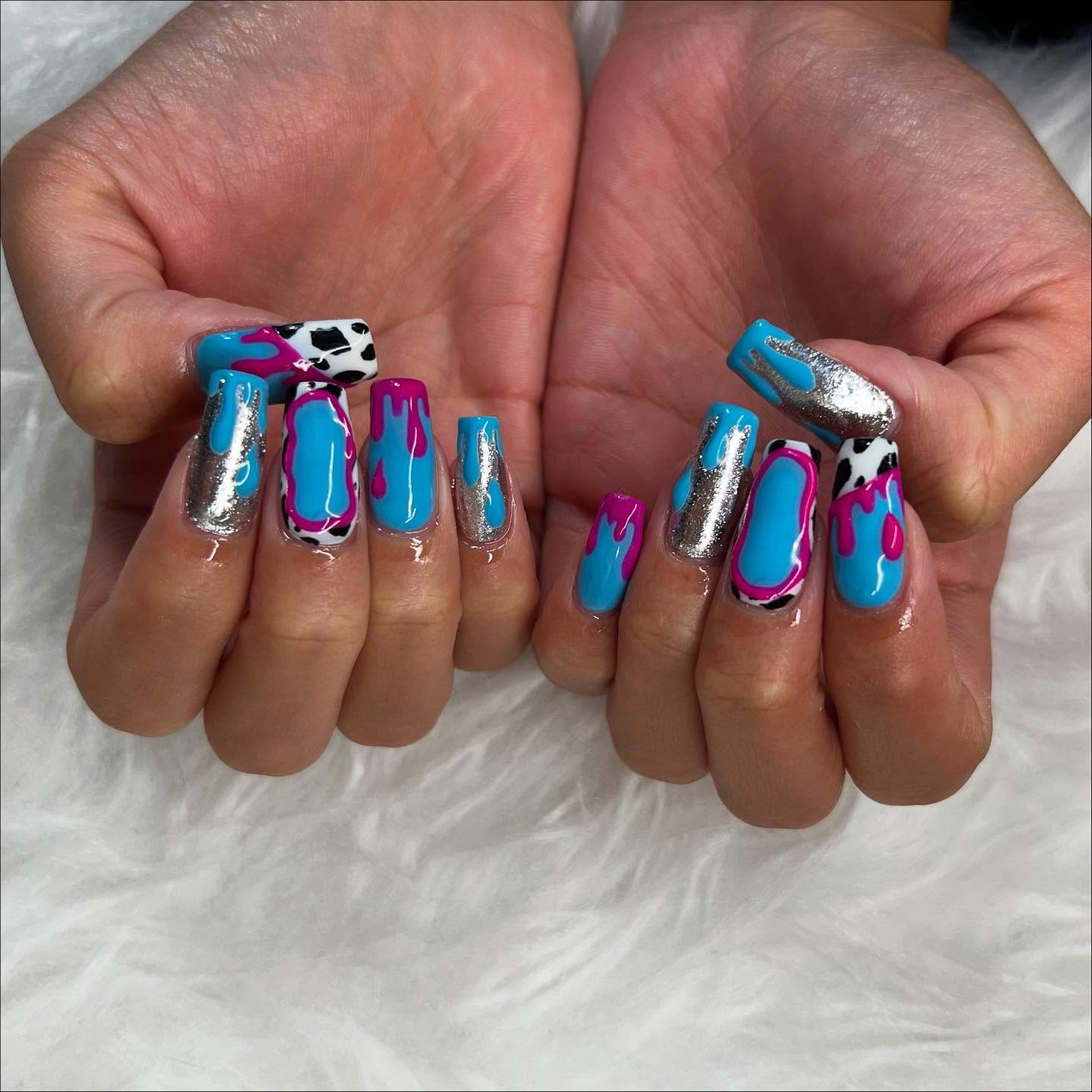 #ネイル,#ニュアンスネイル,#ジェルネイル,#ギャルネイル,#ネイル,#城陽ネイルのネイルデザイン