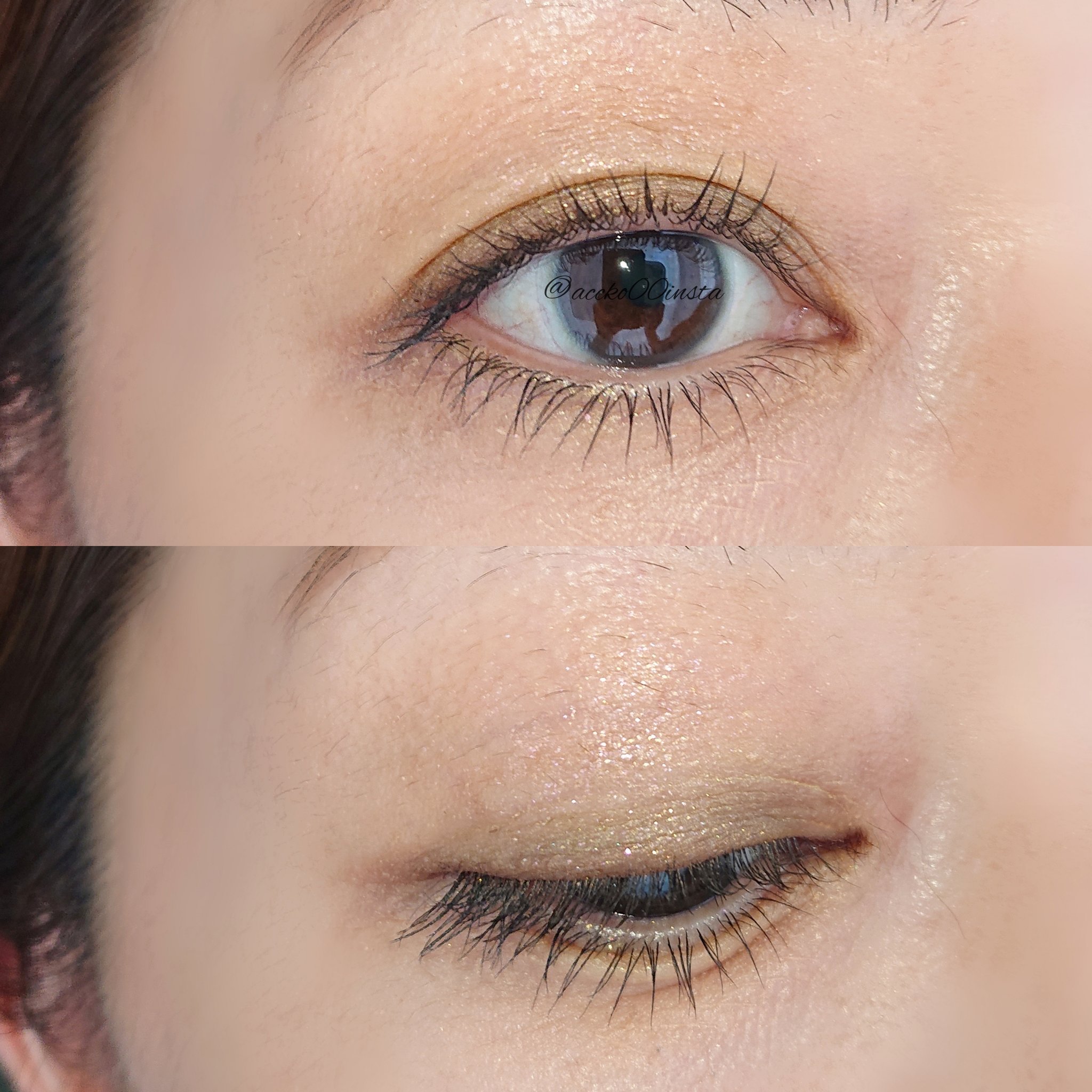 アディクション ザ アイシャドウ クリーム 103C Evening Emerald/ADDICTION/ジェル・クリームアイシャドウを使ったクチコミ（3枚目）