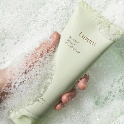 蓮の葉弱酸性クレンジングフォーム/Luvum/洗顔フォームを使ったクチコミ(8枚目)
