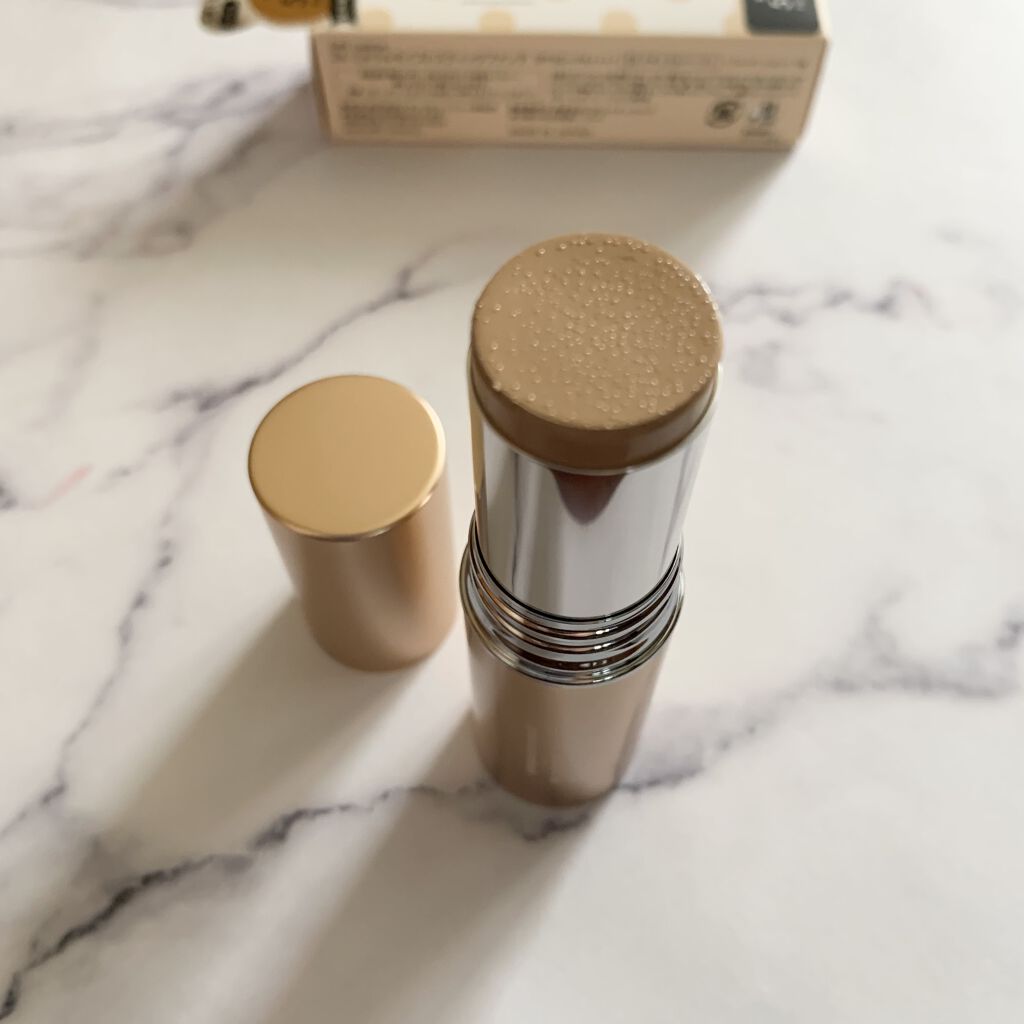 24 ミネラルモイストスティックファンデ/24h cosme/その他ファンデーションを使ったクチコミ（2枚目）
