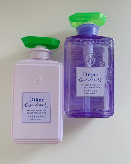 ダイアンボヌール モイスト&リペア シャンプー/トリートメント ナイトドリームティーの香り/ダイアン/市販シャンプーを使ったクチコミ(7枚目)