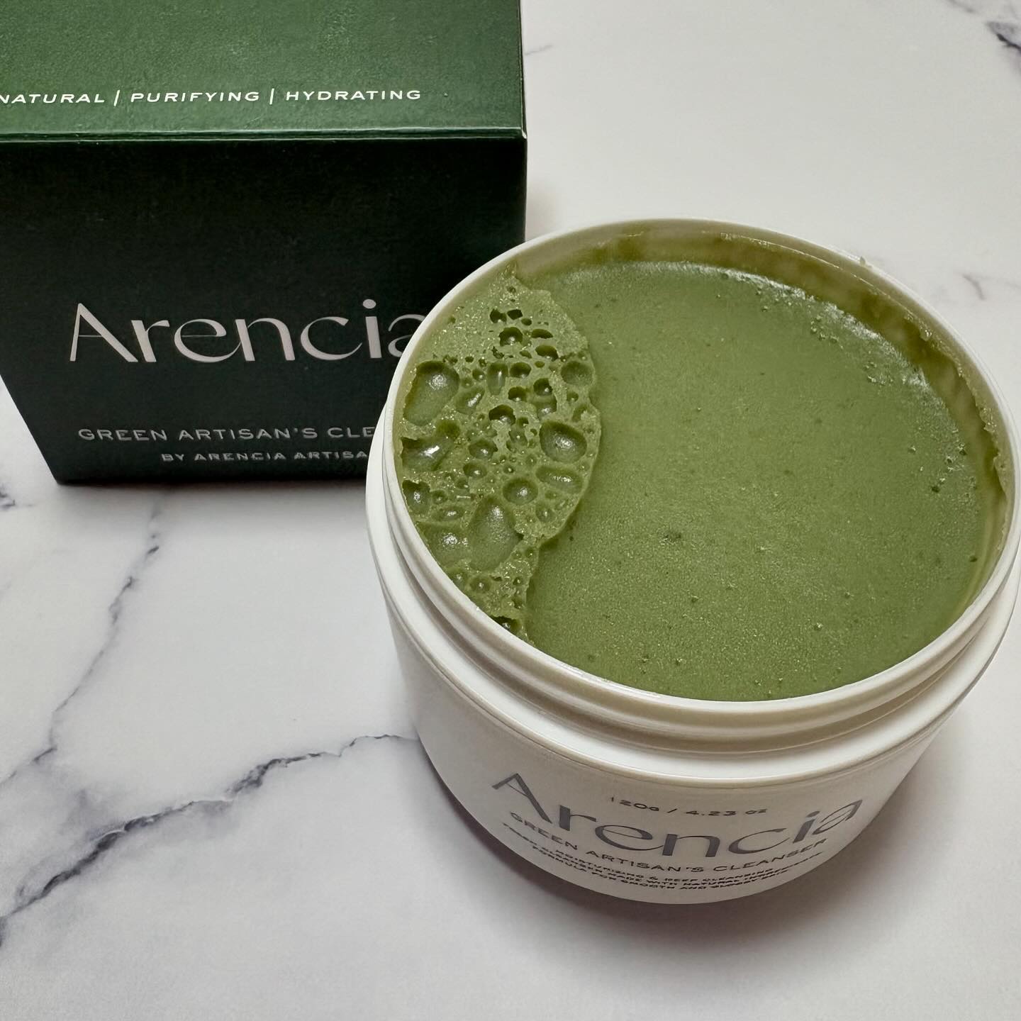 プレミアムもちソープ「グリーンアルティザン」/アレンシア/その他洗顔料を使ったクチコミ（2枚目）