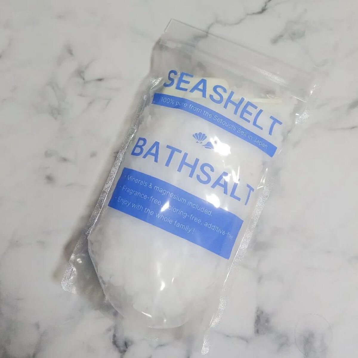 SEASHELT バスソルト/シーシェルト/その他を使ったクチコミ（1枚目）