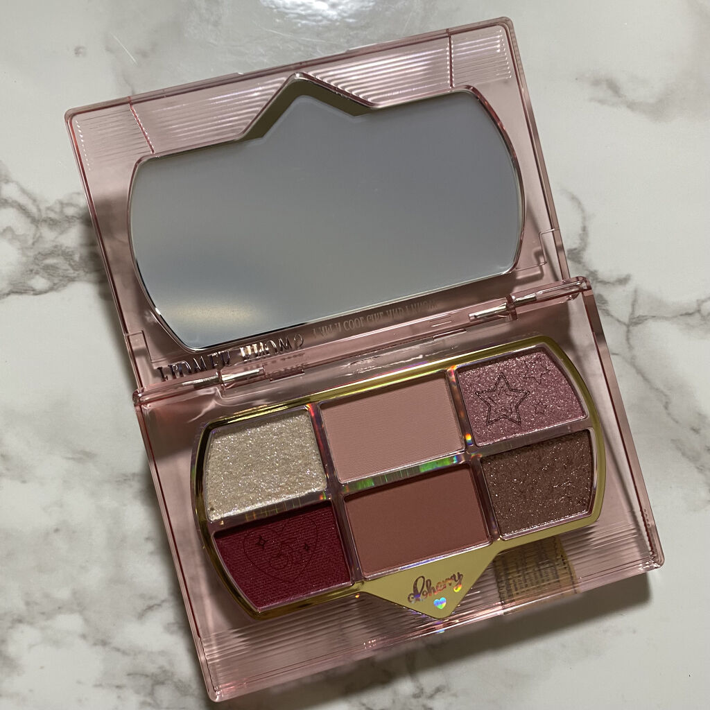 レトロマグネティック アイシャドウパレット 01 チェリーガール(Cherry Girl)/FlowerKnows/アイシャドウパレットを使ったクチコミ（2枚目）