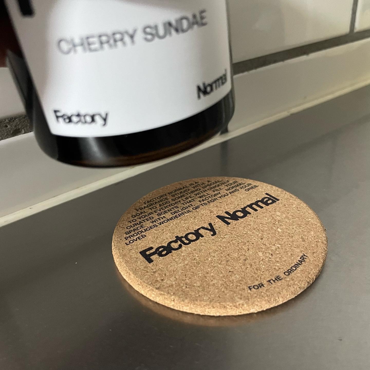 Factory Normal ディフューザー - CHERRY SUNDAEのクチコミ「#PR
factorynormal公式様より頂きました。

プレゼントにピッタリなFactor.....」（3枚目）