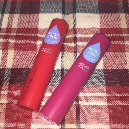 WATER DROP tint bomb/HOLIKA HOLIKA/リップグロスを使ったクチコミ(1枚目)