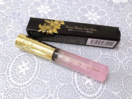 hiroe amour lip gloss/hiroe-amour/リップグロスを使ったクチコミ(4枚目)