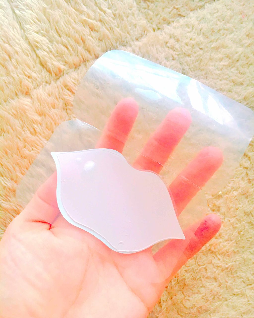 リップパック	 フルーツ/CHOOSY/リップマスクを使ったクチコミ（2枚目）