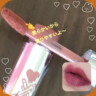  COTTON SHOT LIP TINT/meloMELI/口紅を使ったクチコミ（2枚目）