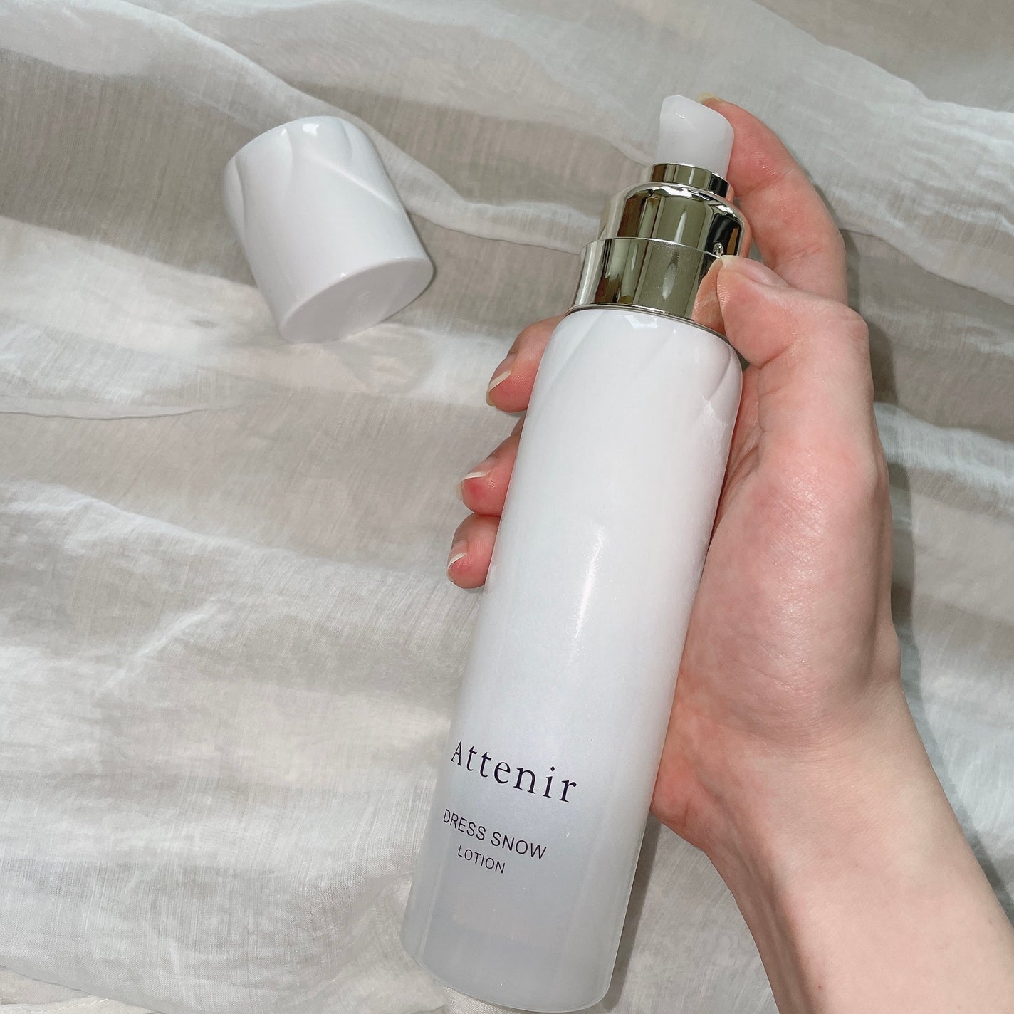 ドレススノー ローション【医薬部外品】 /アテニア/化粧水を使ったクチコミ(2枚目)