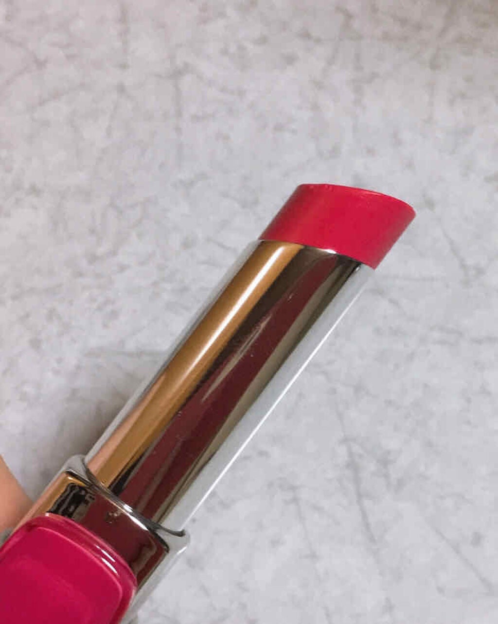 シャインオン/ロレアル パリ/口紅を使ったクチコミ(2枚目)