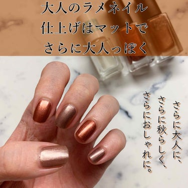 ネイルホリック Earth color/ネイルホリック/マニキュアを使ったクチコミ（1枚目）