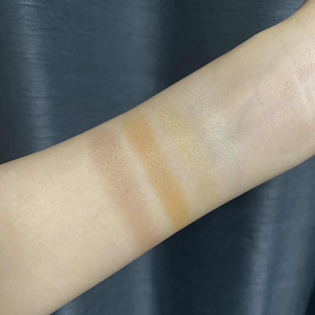 グラデーション アイシャドウ/ちふれ/アイシャドウパレットを使ったクチコミ（3枚目）