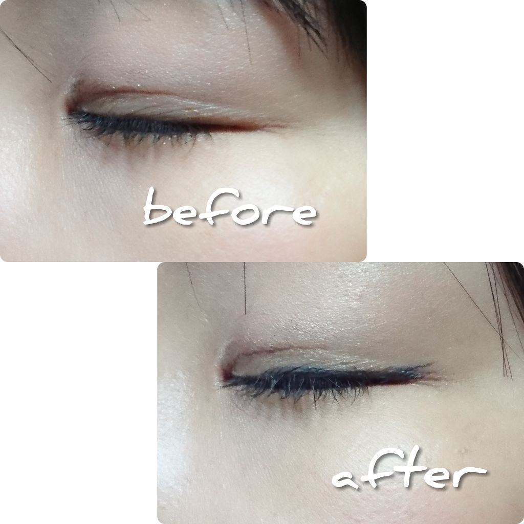 ピメルテット ニュアンスクリーミーライナー/pdc/リキッドアイライナーを使ったクチコミ(4枚目)