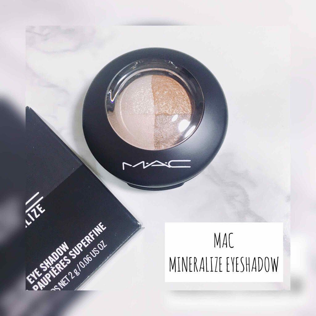 ミネラライズ アイシャドウ/M・A・C/アイシャドウパレットを使ったクチコミ(1枚目)