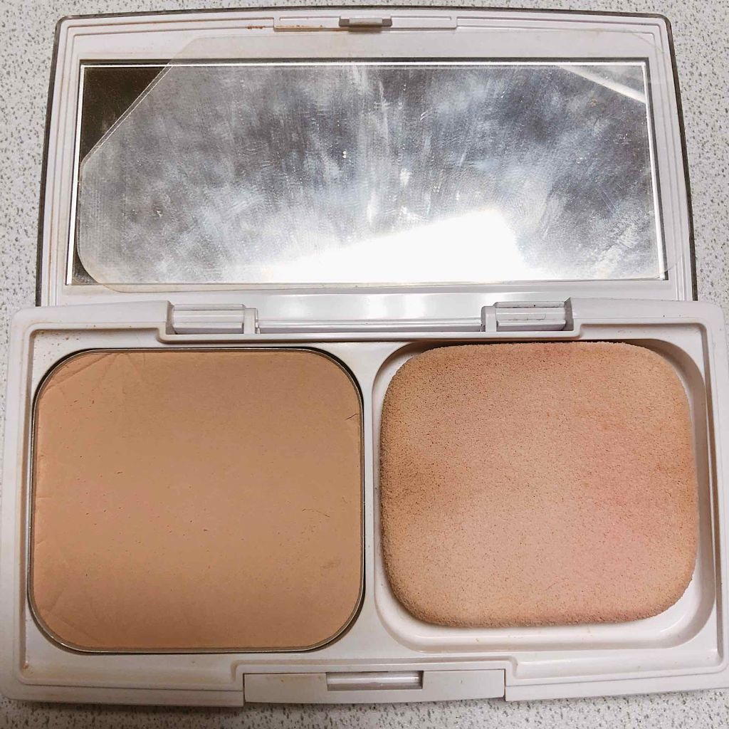 UVファンデーション EXプレミアム EX2 ライトオークル/CEZANNE/パウダーファンデーションを使ったクチコミ（2枚目）