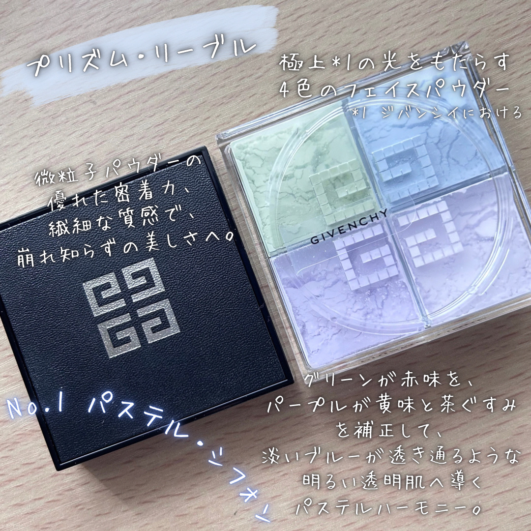 プリズム・リーブル/GIVENCHY/ルースパウダーを使ったクチコミ（3枚目）
