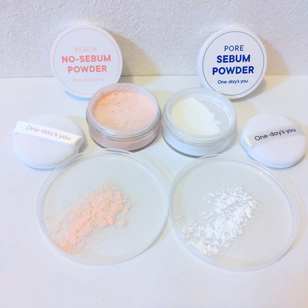 ピーチノーセバムパウダー/One-day's you/フェイスパウダーを使ったクチコミ（3枚目）