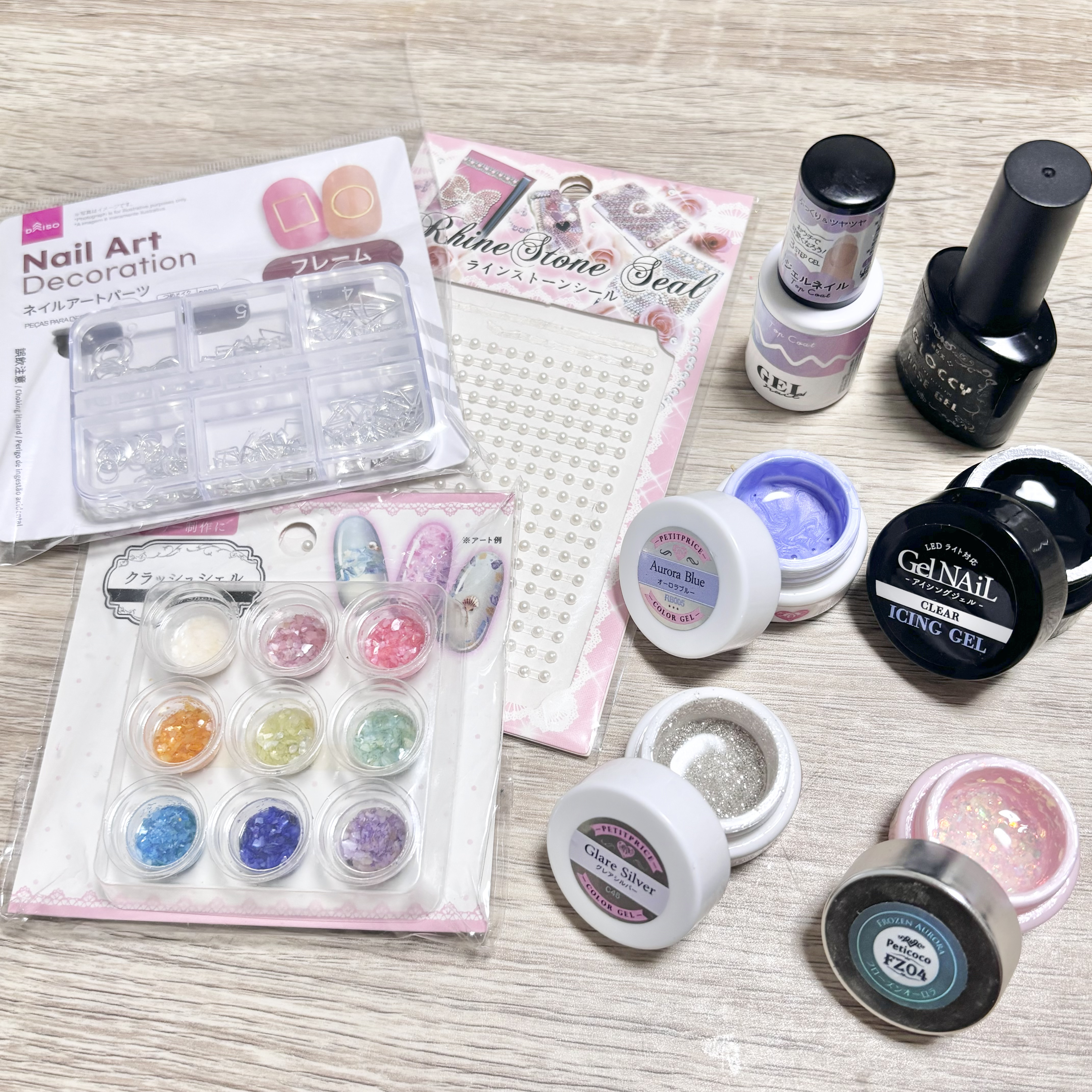 カラージェル/Peticoco/ジェルネイルを使ったクチコミ（2枚目）