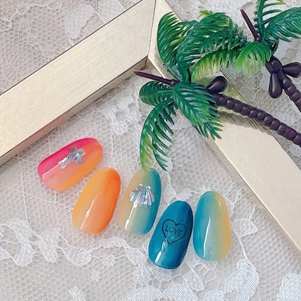 ウィークリージェル/HOMEI/ジェルネイルを使ったクチコミ(1枚目)