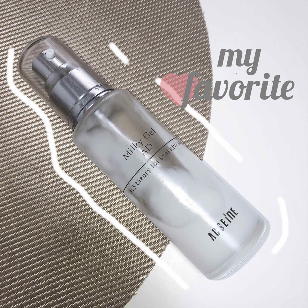 ミルキィジェル AD/ACSEINE/乳液を使ったクチコミ(1枚目)