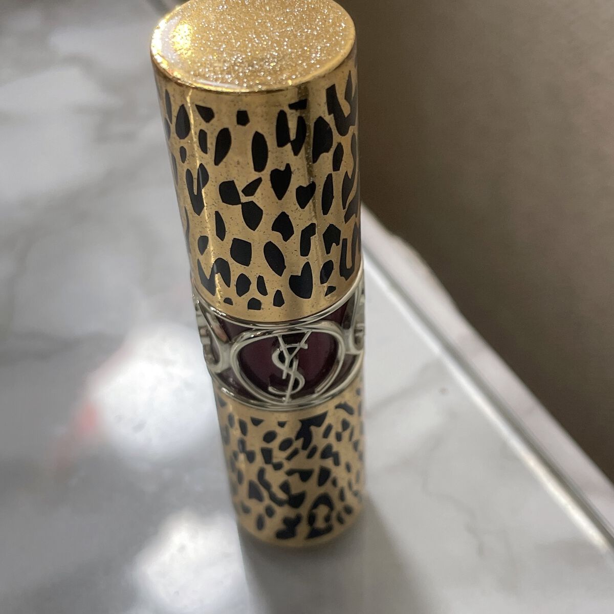 ルージュ ヴォリュプテ シャイン/YVES SAINT LAURENT BEAUTE/口紅を使ったクチコミ(1枚目)