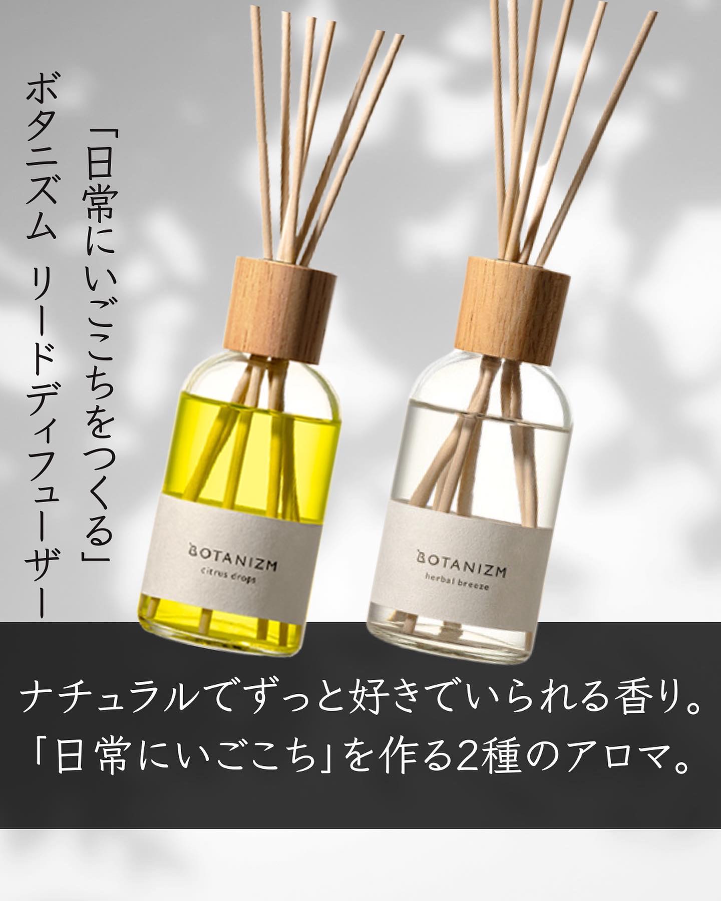 リードディフューザー シトラスドロップス/ボタニズム /香水(その他)を使ったクチコミ（1枚目）