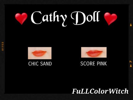 パステル on LIPS 「👑【CathyDoll(キャシードール)】『リップアンドチーク..」(4枚目)