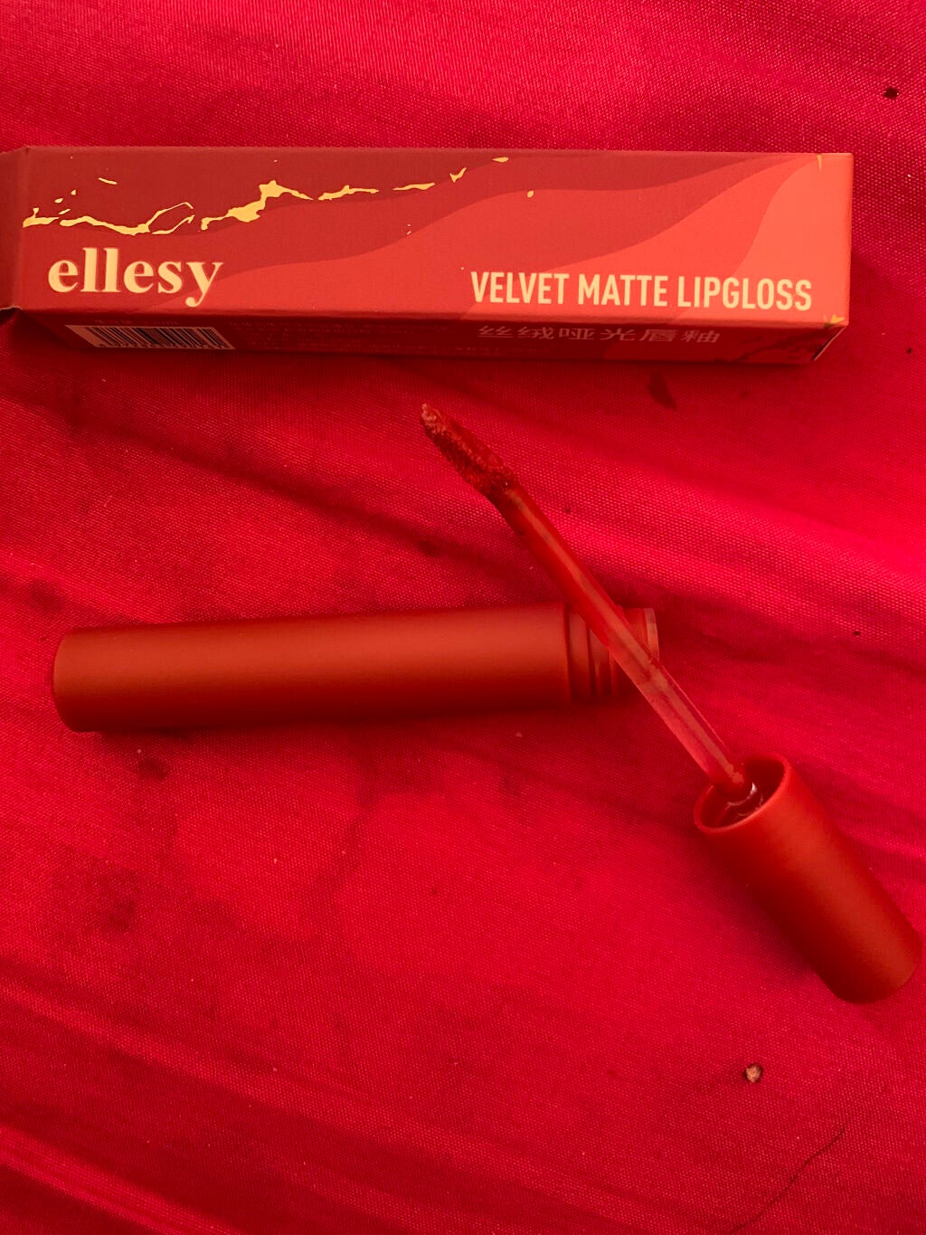 ellesy VELVET matte LIPgloss/ELLESY/リップグロスを使ったクチコミ(2枚目)