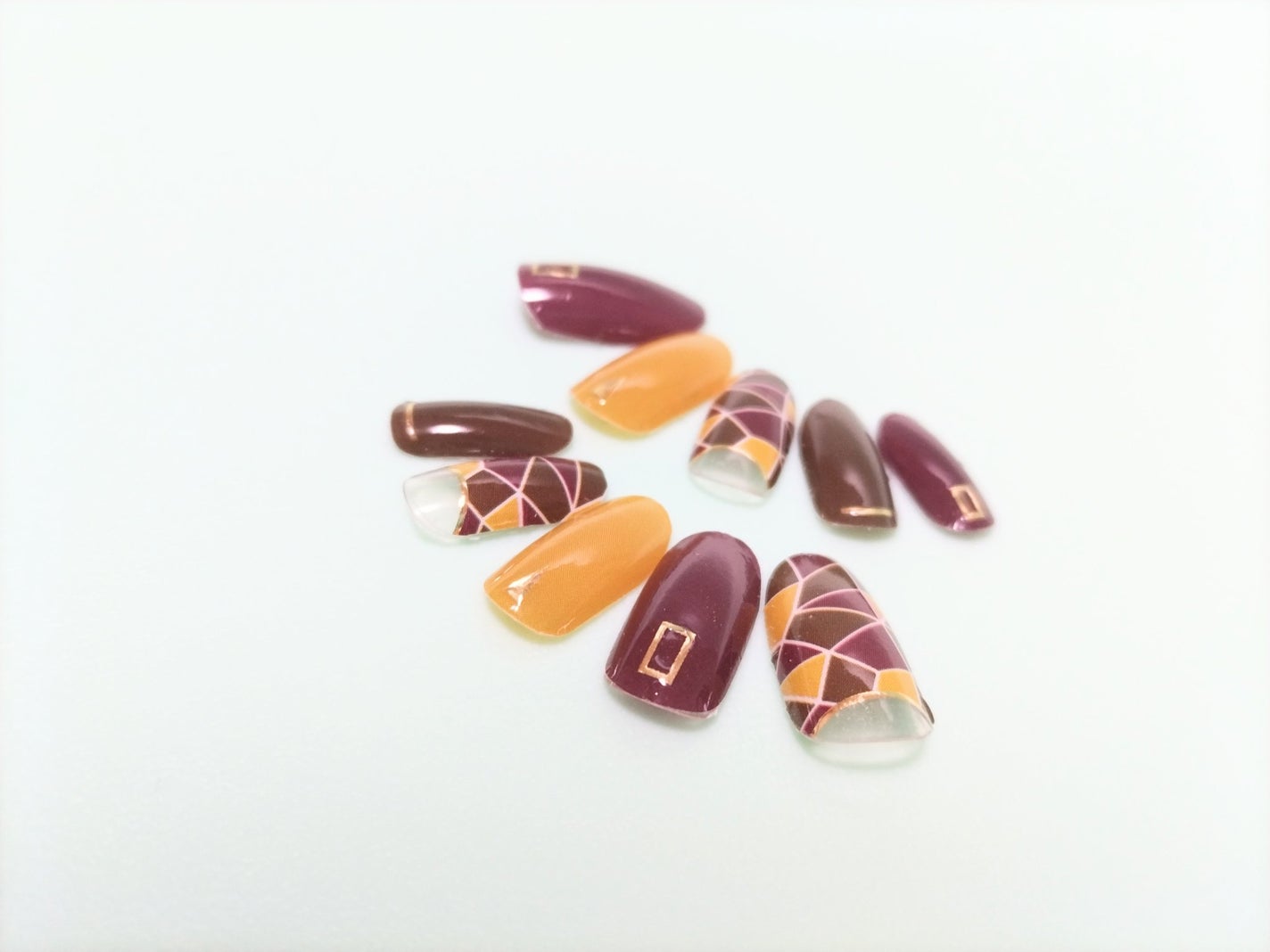 ジェルネイルシール/キャンドゥ/ネイルシールを使ったクチコミ(1枚目)