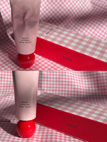 まめハンドクリーム ラブ/AMUSE/ハンドクリームの画像