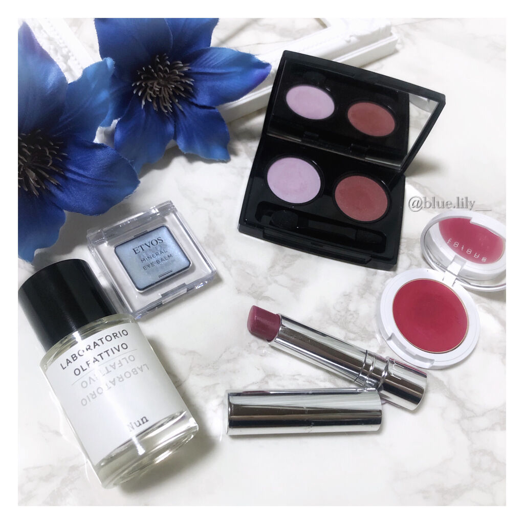 ティントデイリーリップバーム トワイライト レーン/rms beauty/リップティントを使ったクチコミ（2枚目）