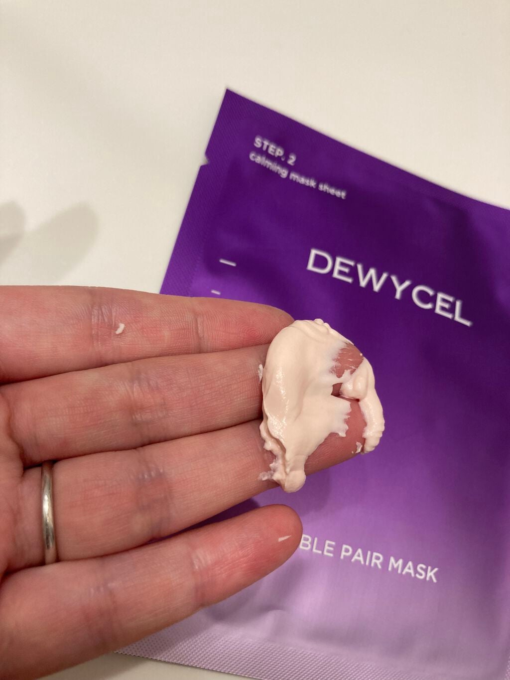 トラブルペアーマスク/DEWYCEL/シートマスク・パックを使ったクチコミ(3枚目)