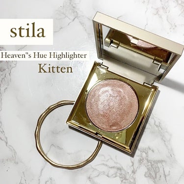 stila Heaven's Hue highlighterのクチコミ「✨ 溢れる高級感。 #stila_ハイライト 人気色 Kitten 濡れ艶 上品ハイライト ✨.....」（1枚目）