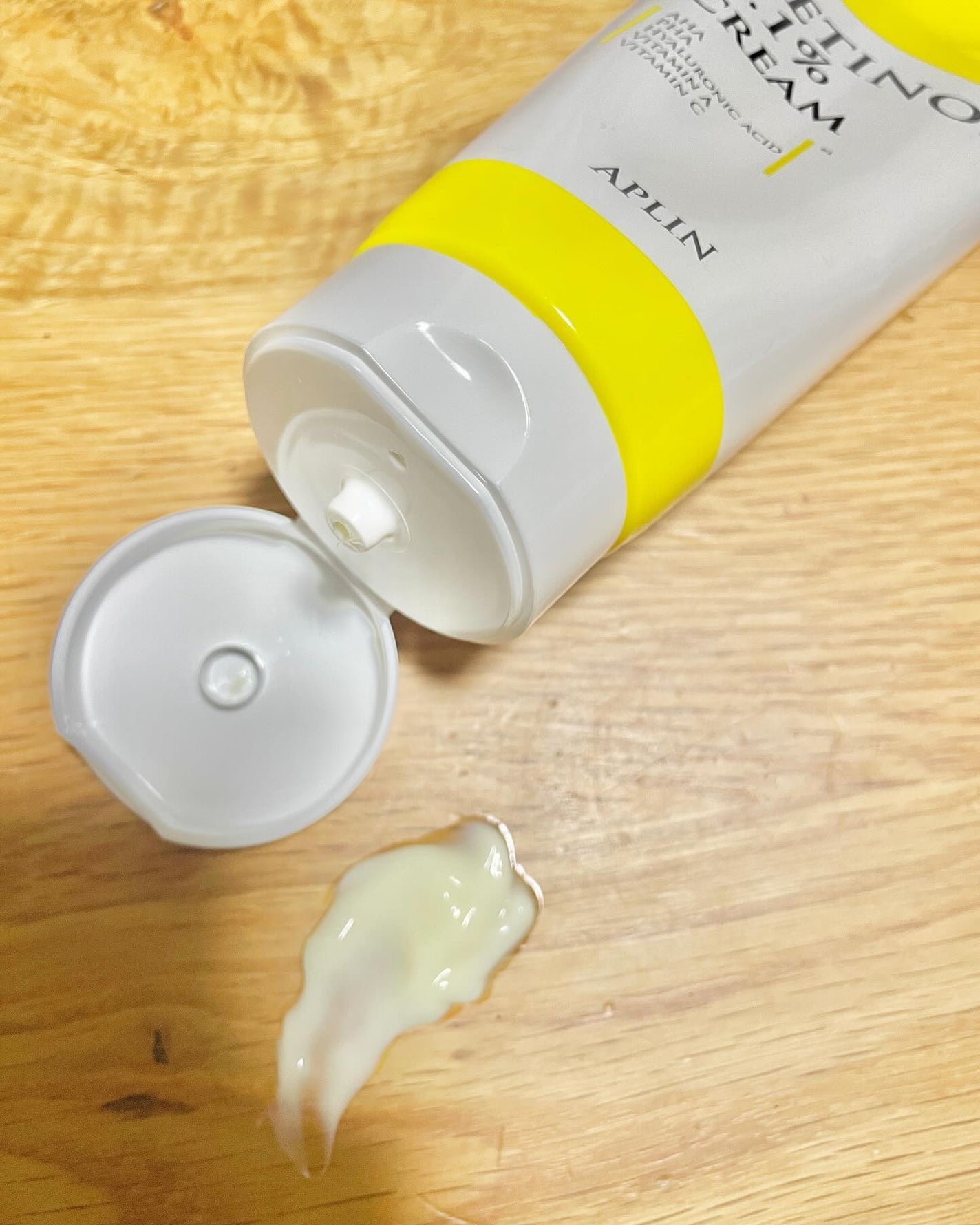 レチノール0.1クリーム/APLIN/フェイスクリームを使ったクチコミ(2枚目)