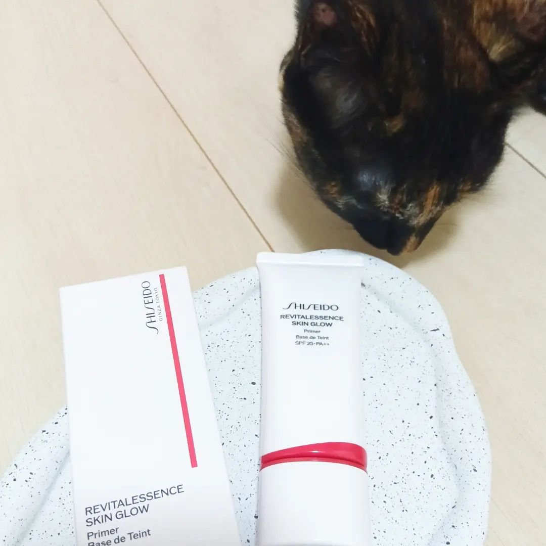 エッセンス スキングロウ プライマー	/SHISEIDO/化粧下地を使ったクチコミ（3枚目）