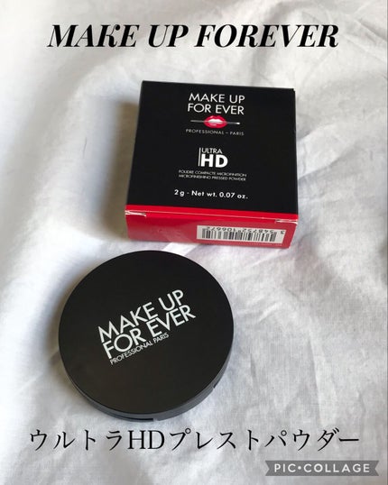 ウルトラHDプレストパウダー 01 トランスルーセント/MAKE UP FOR EVER/プレストパウダーを使ったクチコミ(1枚目)