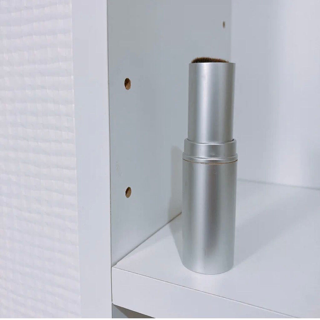 携帯用チークブラシ/無印良品/メイクブラシを使ったクチコミ(3枚目)