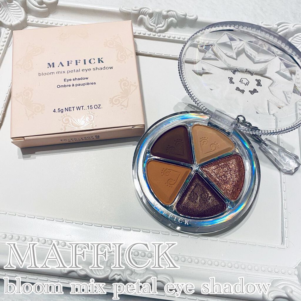 bloom mix petal eye shadow/MAFFICK/アイシャドウパレットを使ったクチコミ(1枚目)