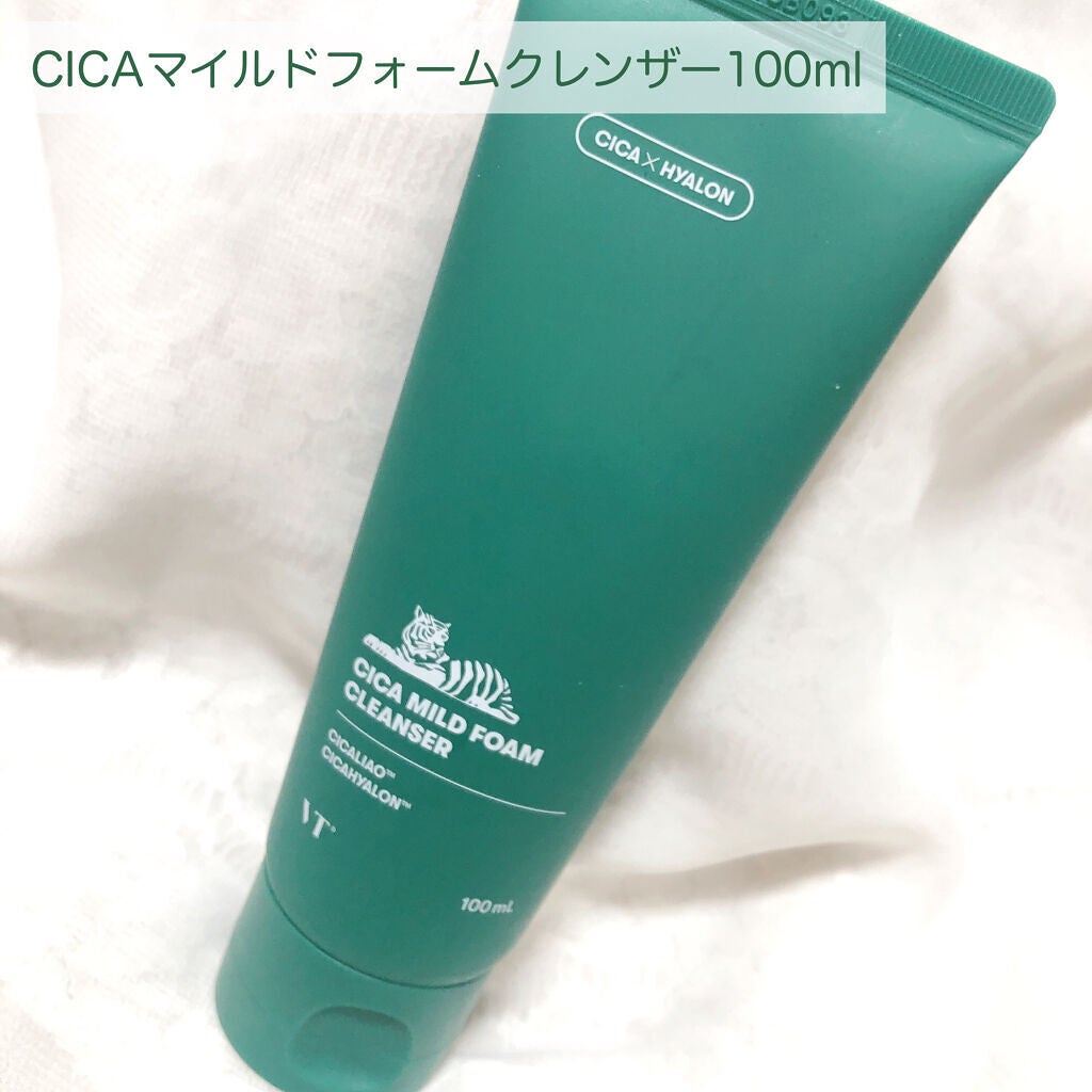 CICA マイルドフォームクレンザー/VT/洗顔フォームを使ったクチコミ(2枚目)