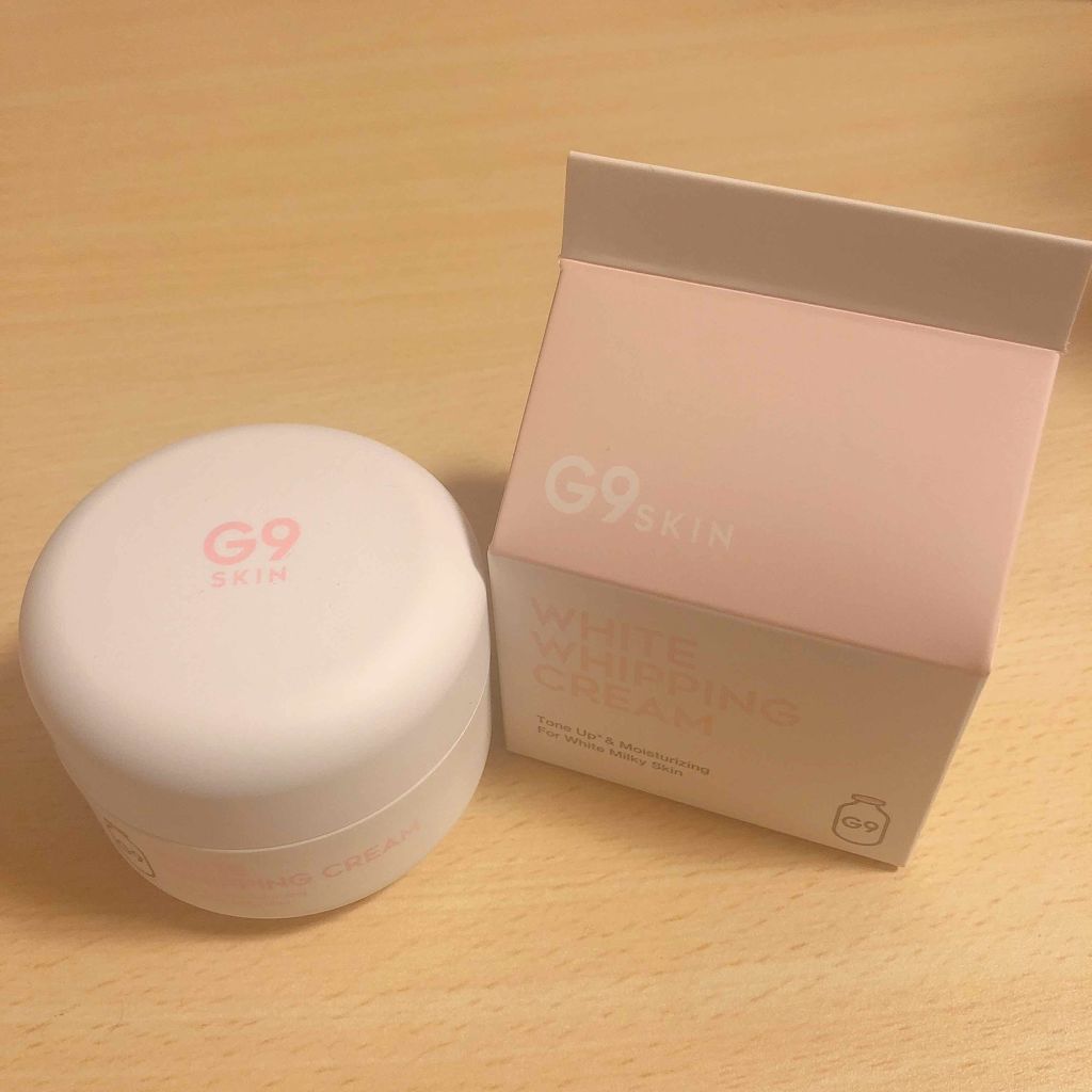 WHITE WHIPPING CREAM(ウユクリーム)/G9SKIN/化粧下地を使ったクチコミ(2枚目)
