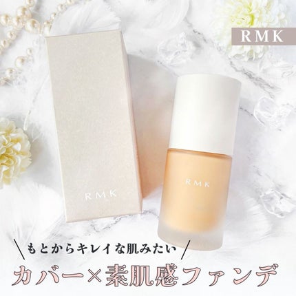 RMK リクイドファンデーション フローレスカバレッジ/RMK/リキッドファンデーションを使ったクチコミ(1枚目)