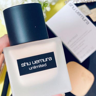 アンリミテッド ラスティング フルイド/shu uemura/リキッドファンデーションを使ったクチコミ（2枚目）