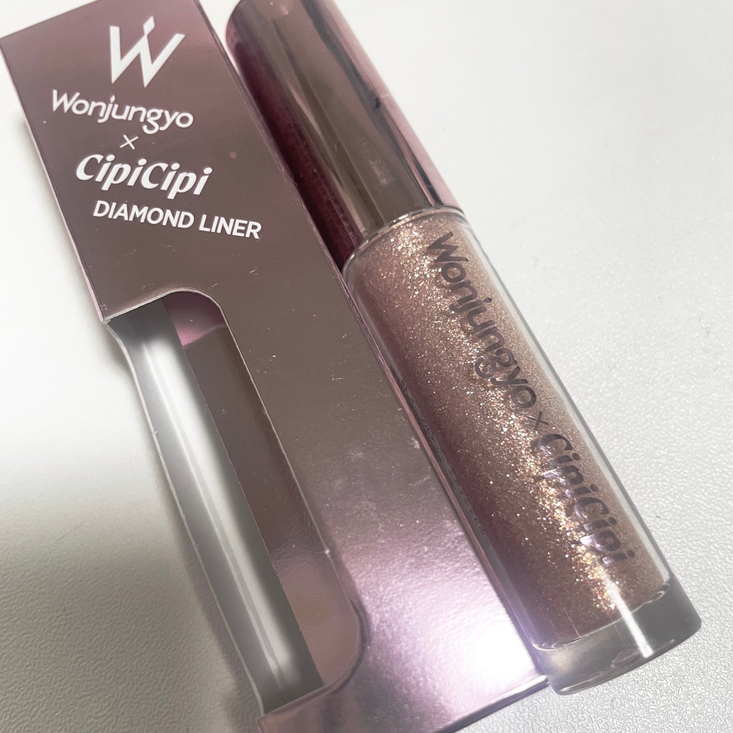 ウォンジョンヨ ダイヤモンドライナー/Wonjungyo/リキッドアイシャドウを使ったクチコミ(1枚目)