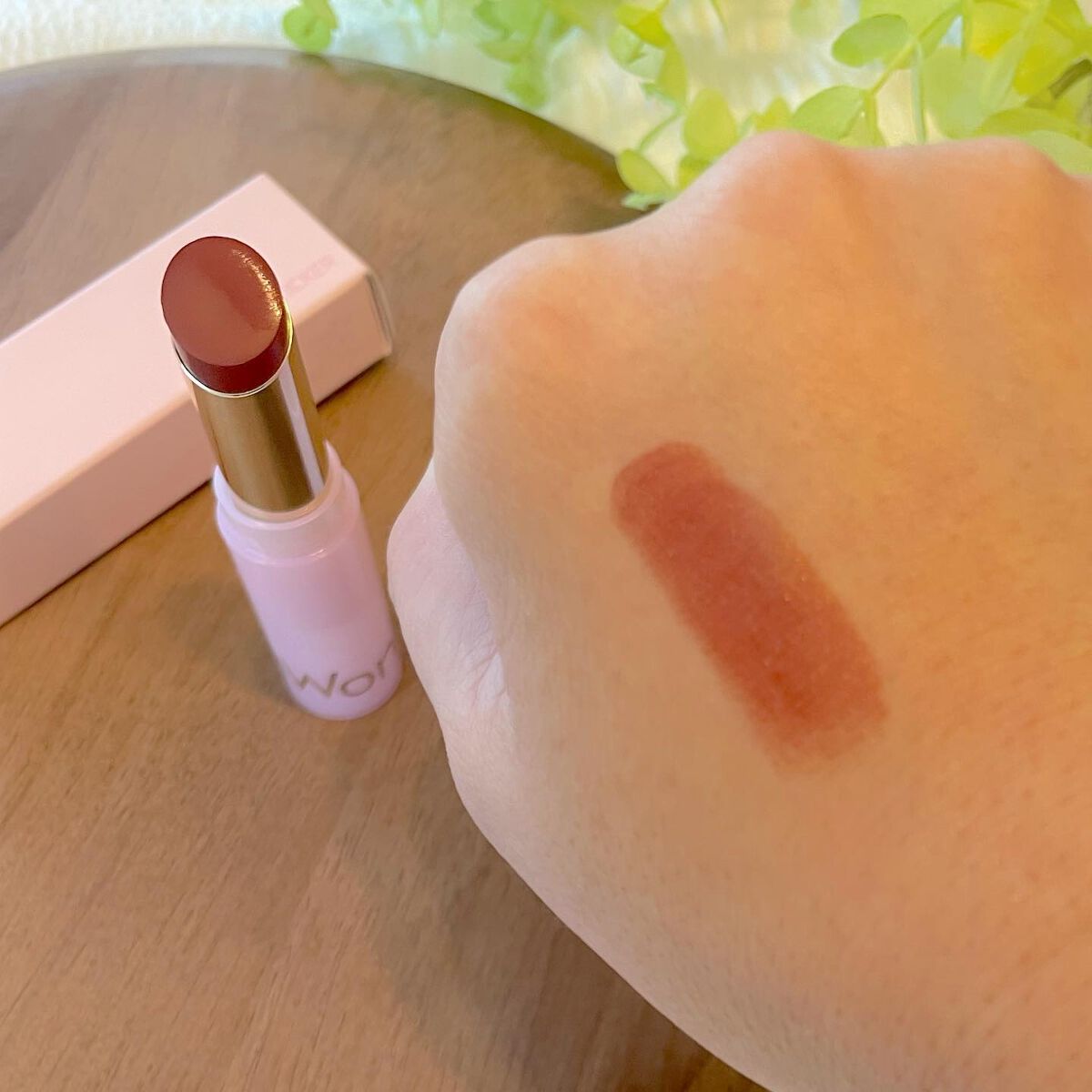 ウォンジョンヨ リップステッカー 06 クラシックトープ/Wonjungyo/口紅を使ったクチコミ（3枚目）