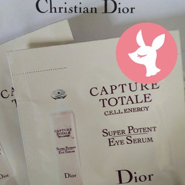 カプチュール トータル セル ENGY アイ セラム/Dior/アイケア・アイクリームを使ったクチコミ（1枚目）